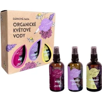 Kosmetická sada SADA organických květových vod dárková (3x 50ml) NOVINKA PURE HARMONY