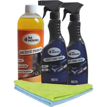 Autovosk Max nano komplet moto+2x utěrka