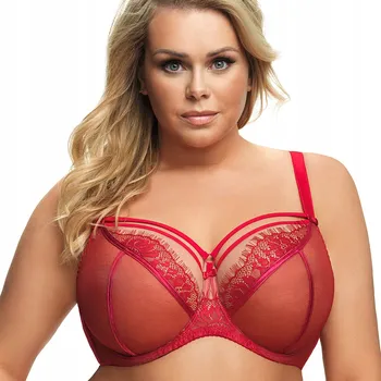 Podprsenka Podprsenka GORSENIA K496 PARADISE červená 75E