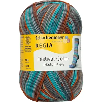 Příze Regia 4-Ply Color 2886 (Ponožková příze Regia 2886)