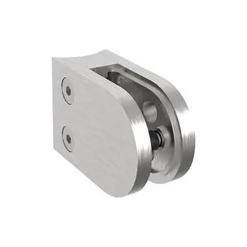 Zábradlí Držák skla pro kulatou trubku 42,4mm, kulatý 63x45x28, nerez broušený V2A