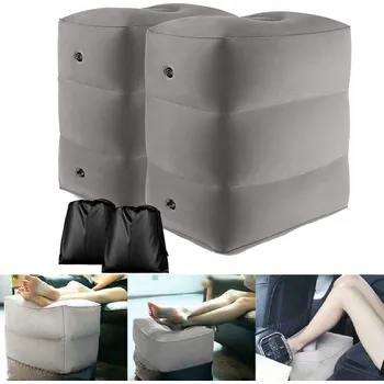 Polštář 2 ŽILNÍ POLŠTÁŘ POLŠTÁŘE NA NOHY NAFUKOVACÍ CESTOVNÍ POLŠTÁŘ POLŠTÁŘ NOHY