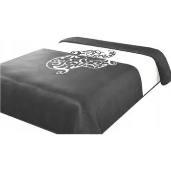 Přehoz na lůžko Přehoz na postel Eurofirany polyester 220 cm x 240 cm bílý