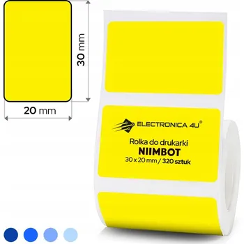 Speciální papír Samolepicí štítky, termální samolepky pro tiskárny Niimbot B21 B1 B3S