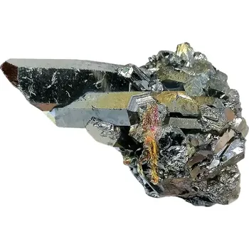 Přírodní kámen Galvanizovaná křišťálová drůza 66,5 g – Minerál pro energii a dekoraci