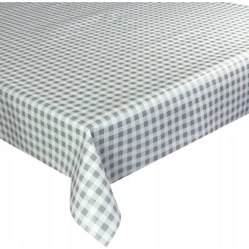 ubrus Cerata na Metry Ubrus Ceratový na míru Šedá Mřížka 280x140 cm