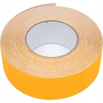 Lepicí páska PROTISKLUZOVÁ PÁSKA ŽLUTÁ 50MM X 18M SAMOLEPICÍ EU