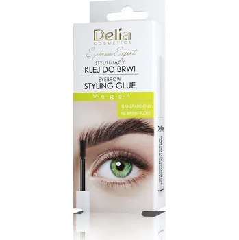 Přípravek na oči DELIA NOWY Stylingový, transparentní gel na obočí Eyebrow Expert, 5g