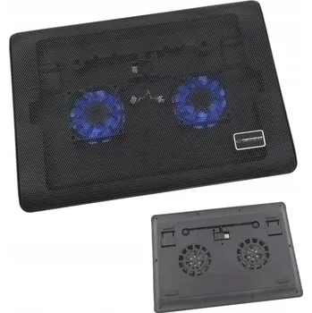 CHLADICÍ PODLOŽKA POD NOTEBOOK NOTEBOOK 15,6" TICHÁ S PODSVÍCENÍM