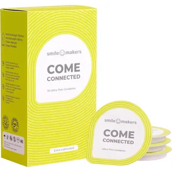 Kondom Kondom Smile Makers Come Connected 10 ks - s kupónem KUP15 cena 195 Kč + extra diskrétní expedice