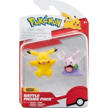 Figurka POKEMON Bojová figurka PIKACHU + GOOMY