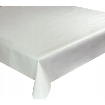 ubrus Cerata na Metry Ubrus Ceratový na míru Bílý Hladký 220x140 cm