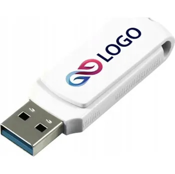 USB flash disk Pendrive otočný 32 GB bílý, černý, modrý