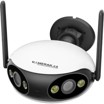 Bezpečnostní kamera KAMERAK.cz P2P smart WiFi IP kamera XM-77 8MP 180° se dvěma objektivy