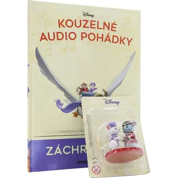 autíčko Záchranáři - kniha s figurkou Kouzelné Audio Pohádky Disney - DeAgostini Záchranáři - Kouzelné Audio Pohádky Disney - DeAgostini