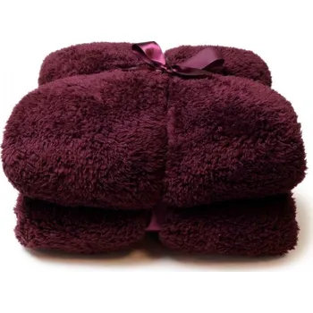 deka Hřejivá oboustranná deka - výběr barev Barva: Vínová