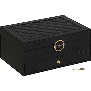 Černá šperkovnice 24,5 x 17cm