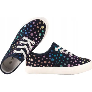 Dívčí tenisky ATLETICO WY-25809 Dívčí polobotky do školy, tenisky, gumky 36