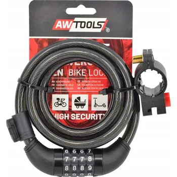 Zámek na kolo CYKLO ZÁMEK lanko 12 x 150 cm s KÓDEM