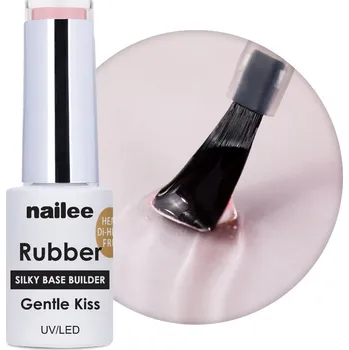 Lak na nehty Nailee Rubber Silky Base gel 5g Nr 2 Gentle Kiss