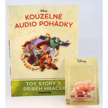 autíčko Toy Story 3: Příběh hraček - kniha s figurkou Kouzelné Audio Pohádky Disney #65 - DeAgostini Toy Story 3 - Kouzelné Audio Pohádky Disney - DeAgostini