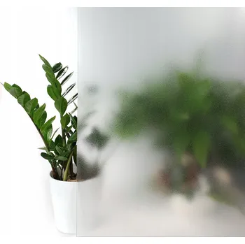 Okenní dekorace Bezlepicí okenní fólie na sklo Statická okenní Fólie Matné Sklo 45x150cm