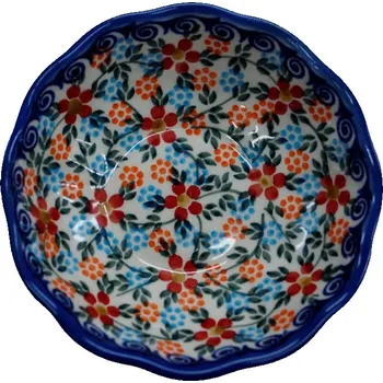 Keramická miska ve tvaru květu Bolesławiec