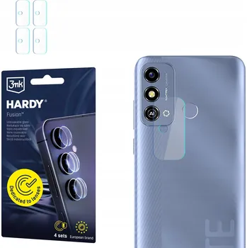 Pouzdro na mobilní telefon 4x Hybridní Sklo na objektiv fotoaparátu ZTE Blade A53 3mk Hardy Fusion Lens