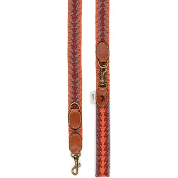 Vodítko pro psa Vodítko Buddys Peruvian Arrow oranžové nastavitelné