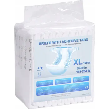 Inkontinenční kalhotky Plenkové Kalhotky pro dospělé, velikost XL, 40 ks, plenky pro dospělé