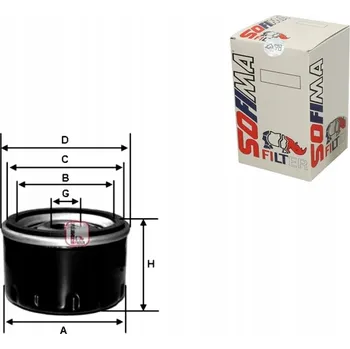 Olejový filtr Olejový filtr Sofima S 4030 R