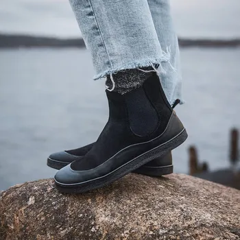 Oblečení a móda GROUNDIES SIENNA WOMEN Black | Dámské barefoot chelsea boty - 43