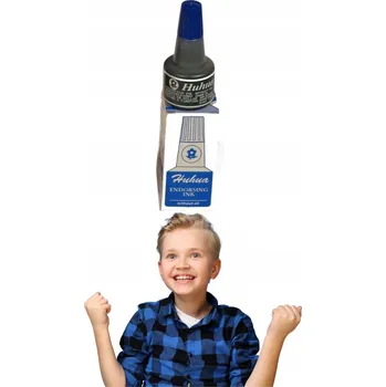 Dětské razítko Inkoust na razítka standardní HORSE 30 ml modrý