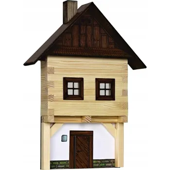 Obraz WALACHIA 3D MODEL K SLEPENÍ DŘEVĚNÝ DOMEČEK EKO