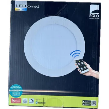 Stropní Svítidlo kulatý Eglo 17 x 3 cm bílý