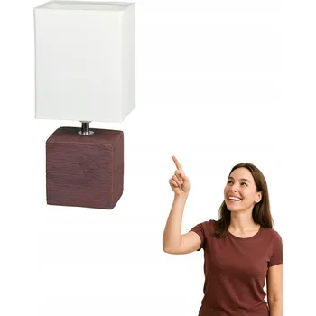 Lampička Stolní lampa Rabalux Orlando béžová, bílá 40 W