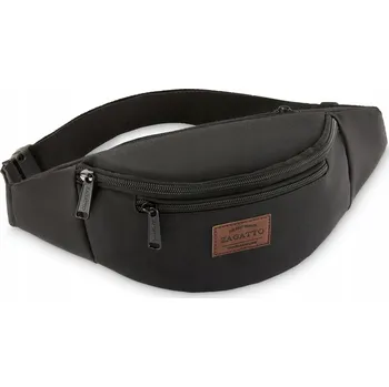 Ledvinka Černá dámská ledvinka, velká pánská ledvinka na opasku, ledvinka podprsenka ZAGATTO