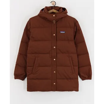 Patagonia Cotton Down Parka (dried vanilla) S, vínově červená