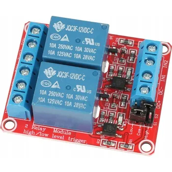 IP kamera Relé MSALAMON Przekaźnik z wyborem 2 kanały 12V