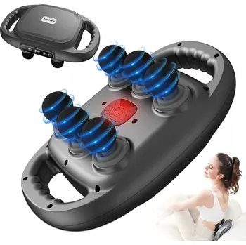 Masážní přístroj MASÁŽNÍ PŘÍSTROJ PRO MASÁŽ TĚLA, 6 MASÁŽNÍCH HLAVIC NA ZÁDA A KRK NOHOU