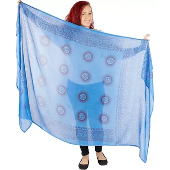 Šála Sarong / pareo / plážový šátek Sounds of the Sun - Dark Blue, Sittar.cz