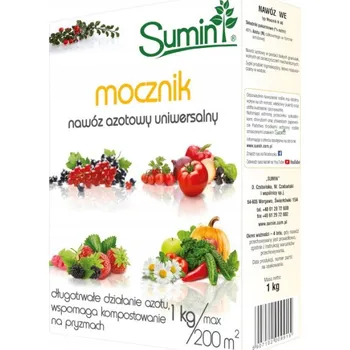Hnojivo Sumin Mocznik Dusíkaté hnojivo univerzální 1 kg