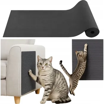 Samolepicí podložka na škrábání na gauči Pro Kočky 100x30 Světle šedá Škrabadlo