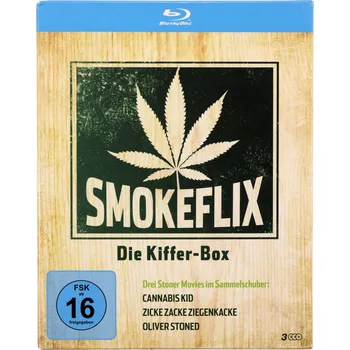 Blu-ray film Smokeflix: Kid Cannabis / Goats / Oliver, Stoned Blu-ray disk