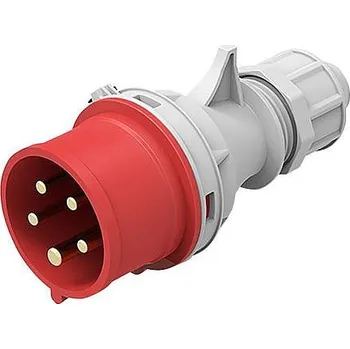 Elektrická zásuvka Vidlice přímá, 5-pólová, 400v/16A, IP44