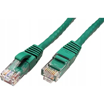 Síťový kabel Patchcord Value U/UTP 6a RJ45 / RJ45 7 m zelený