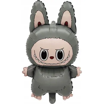 Balónek Fóliový balónek Labubu, 66 cm x 38 cm.