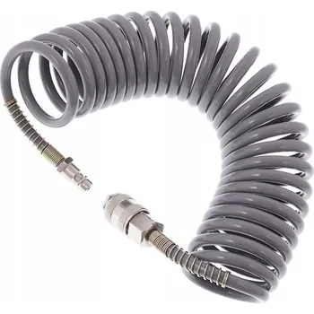 Příslušenství ke kompresoru SPIRÁLOVÁ HADICE PNEUMATICKÁ 5X8MM 5M NELÁMAVÁ KE KOMPRESORU 63823
