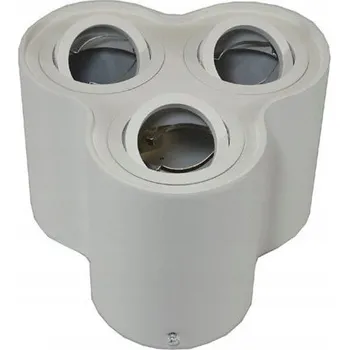 Stropní přisazené svítidlo Brolux 25 W patice GU10, 17,9 cm, bílé