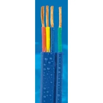 elektrický kabel Kabel H07BB-F 4G X 1 tepelně odolný pryžový kabel do pitné vody